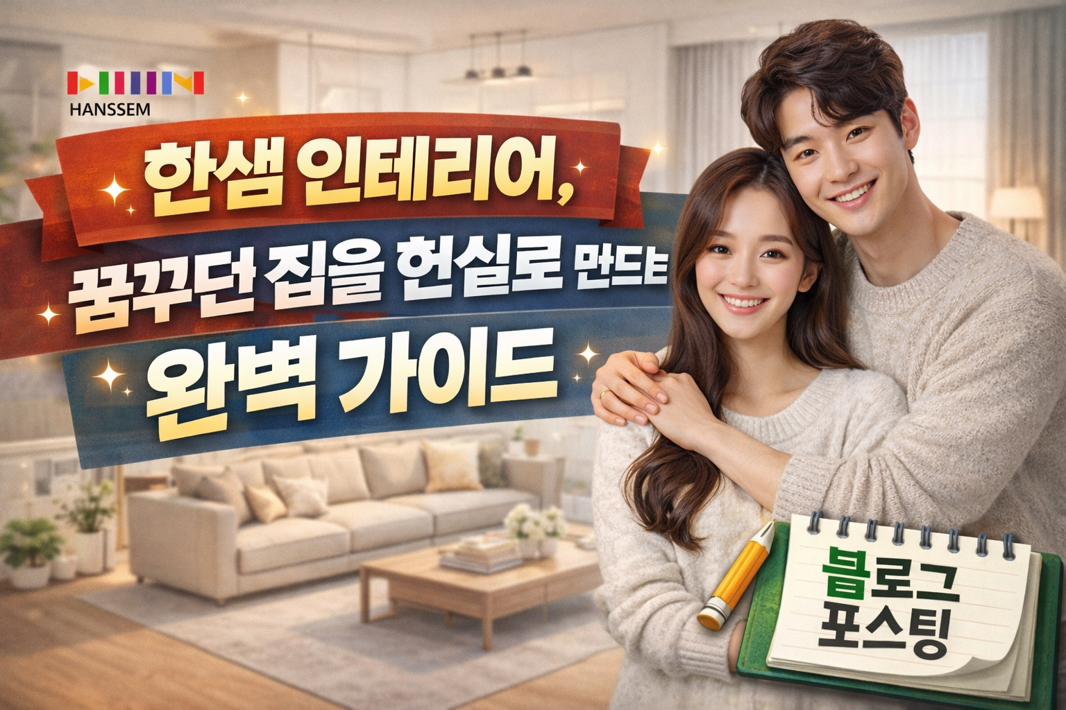 한샘 인테리어, 꿈꾸던 집을 현실로 만드는 완벽 가이드